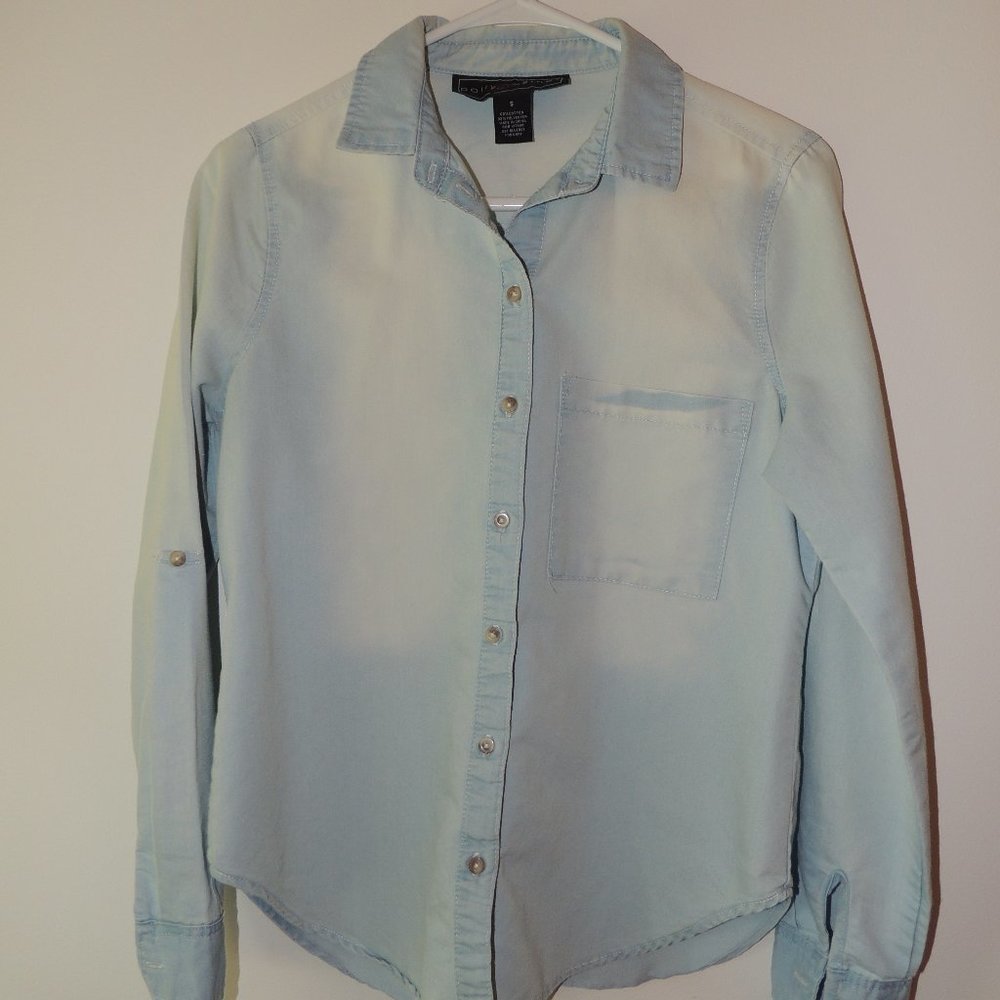 Divided Jean Button-Up
